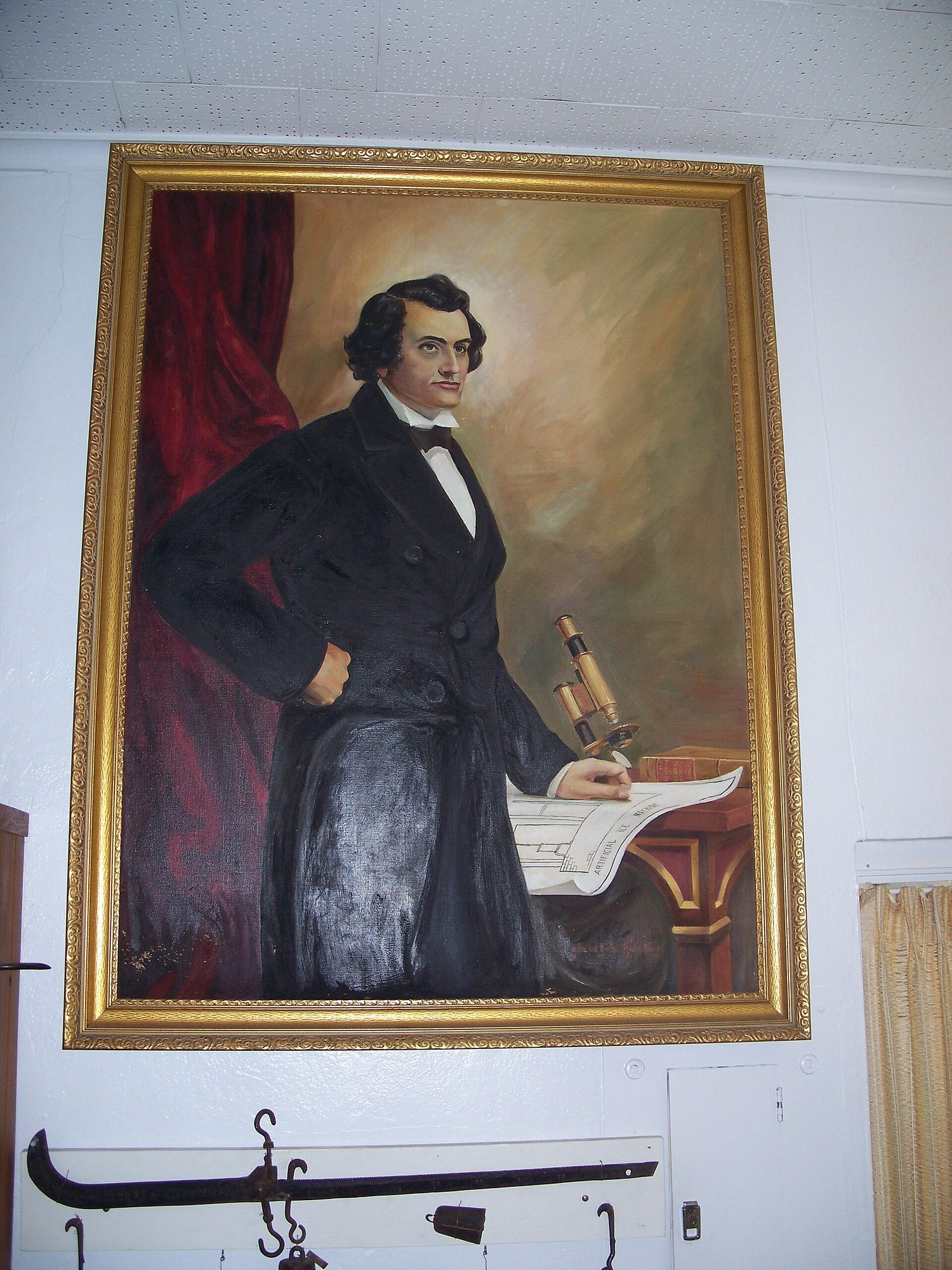 Gorrie Museum in Apalachicola, painting one.